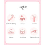 G-Punkt-Vibrator Kisell g-Spot Pink 3,2 x 3,2 cm.8