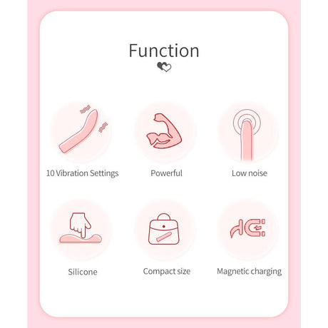 Pretty Love - Kisell g-Spot Pink Vibrator