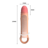 Penishülle Penishemmung mit Integrierter Vibration.7