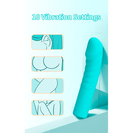 Pretty Love - Rylan g-Spot Blue Vibrator