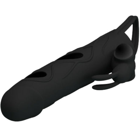 Penishülle Silikonhülle mit Vibration 1.0 14 cm.2