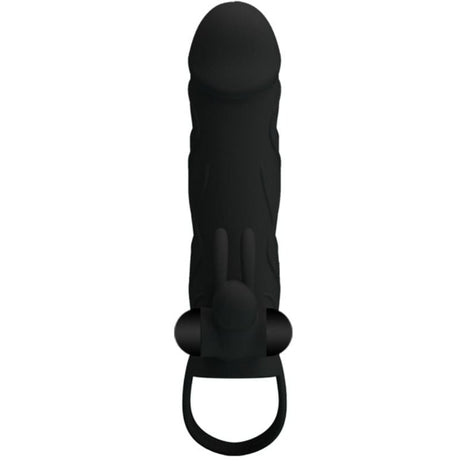 Penishülle Silikonhülle mit Vibration 1.0 14 cm.3