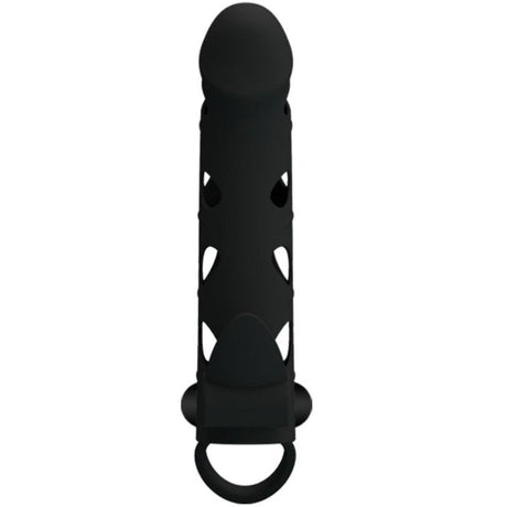 Penishülle Silikonhülle mit Vibration 15,2 cm.3