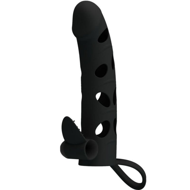 Pretty Love - Silikonhülle mit Vibration 15.2 cm