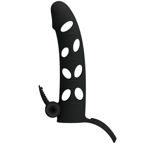 Penishülle Silikonhülle mit Vibration 15,2 cm.1
