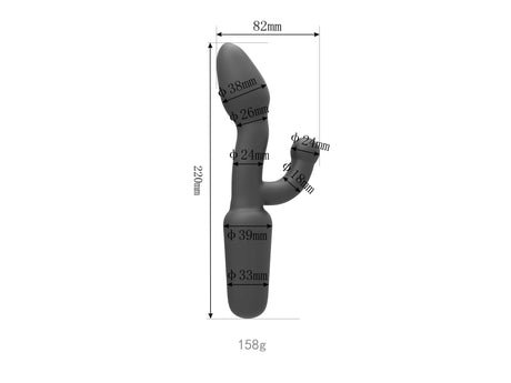 Prostata Dildo Haken 22 x 3,9 cm