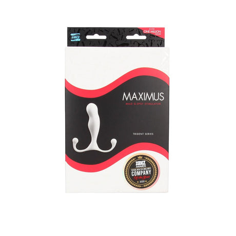 Prostata-Stimulator Aneros Maximus Trident Weiß 11,4 x Ø 2,6 cm – Ansicht 3