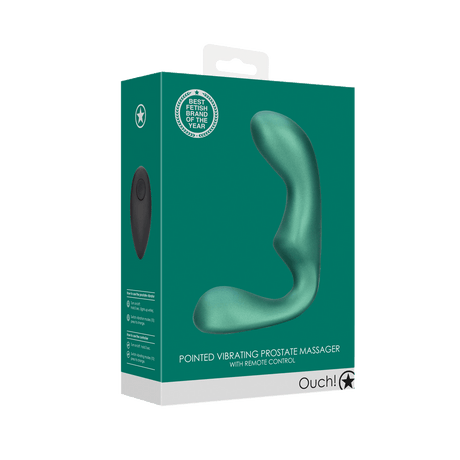 Prostata-Stimulator spitz mit Vibration und Fernbedienung – Ansicht 9