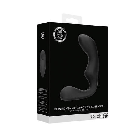 Prostata-Stimulator spitz mit Vibration und Fernbedienung – Ansicht 2
