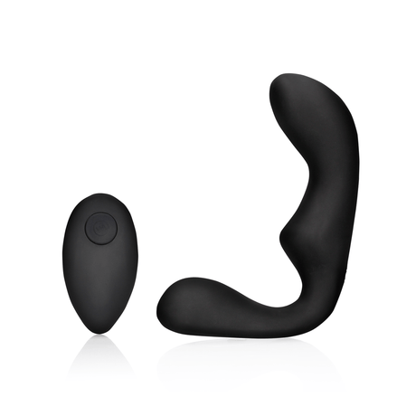 Prostata-Stimulator spitz mit Vibration und Fernbedienung