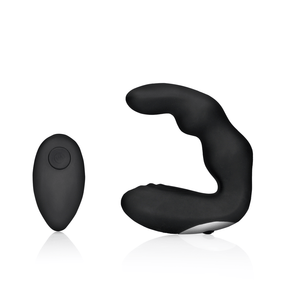 Prostatavibrator Ouch mit Fernbedienung gebogen 9,5 x Ø 3,4 cm