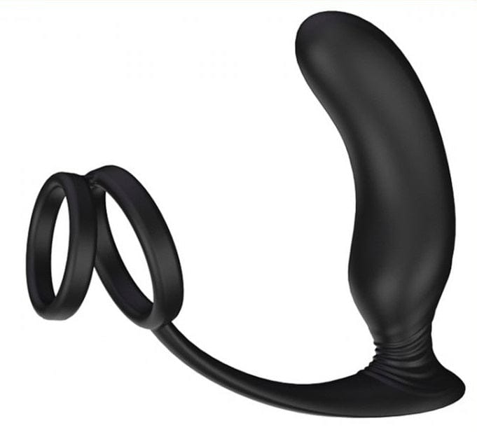 Prostata Vibrator mit Penisring Hotti 11 x 3,2 cm