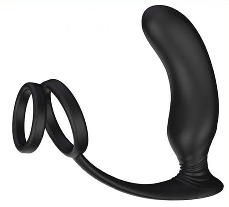 Prostata Vibrator mit Penisring Hotti 11 x 3,2 cm