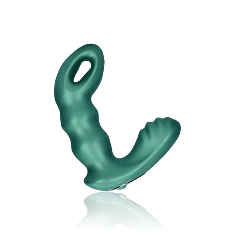 Prostata-Vibrator mit Perlen und Fernbedienung – Ansicht 13