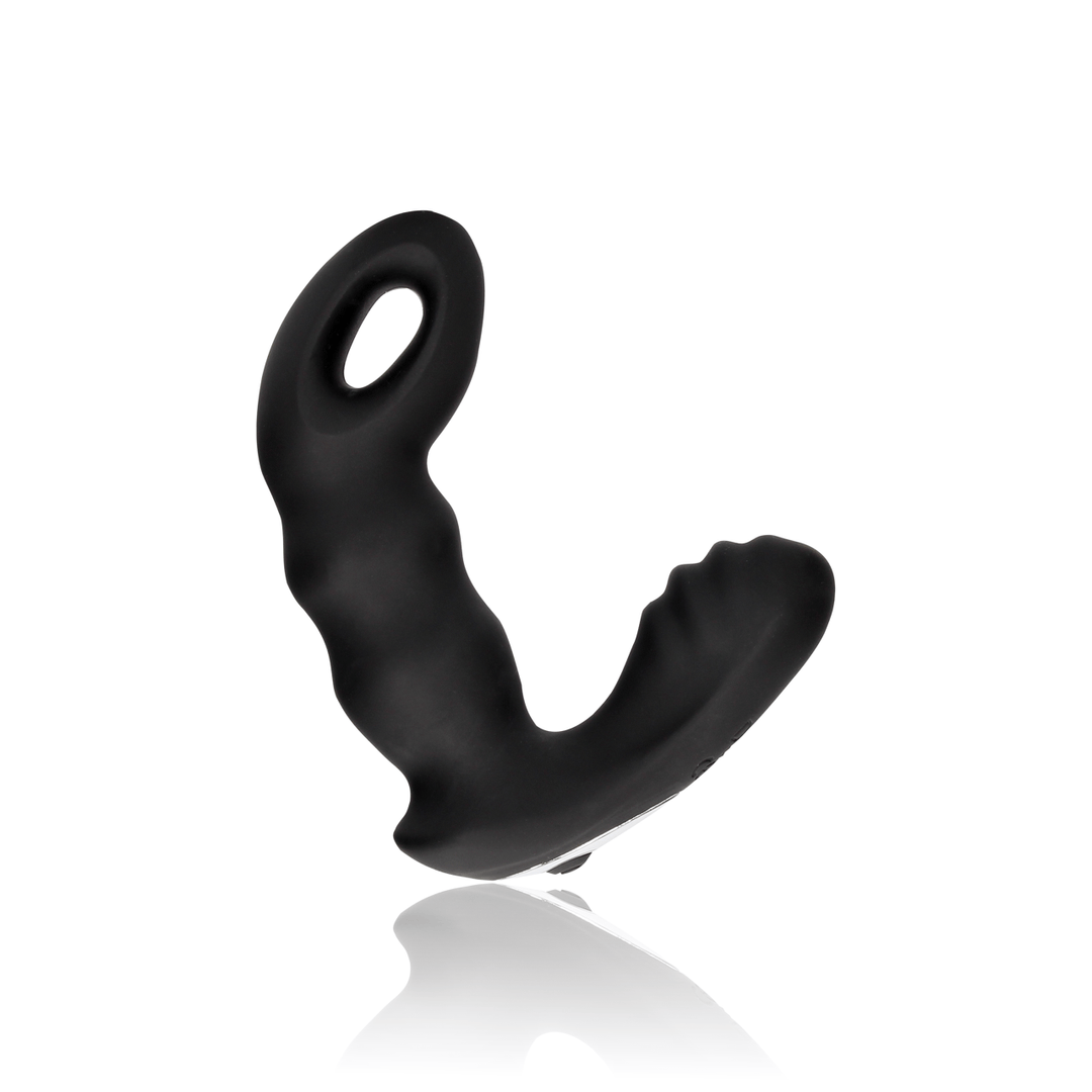 Prostatavibrator Ouch mit Fernbedienung mit Perlen 10,3 x Ø 3,4 cm – Ansicht 5
