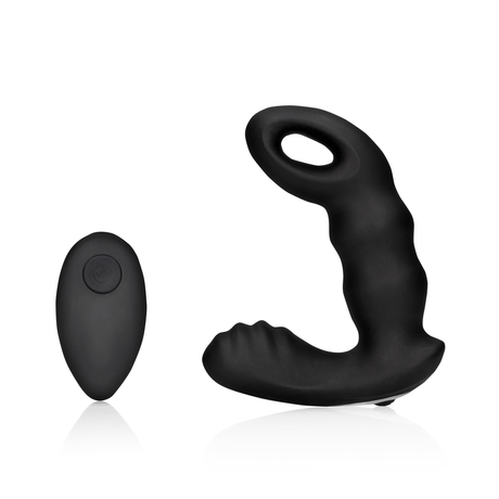 Prostata-Vibrator mit Perlen und Fernbedienung