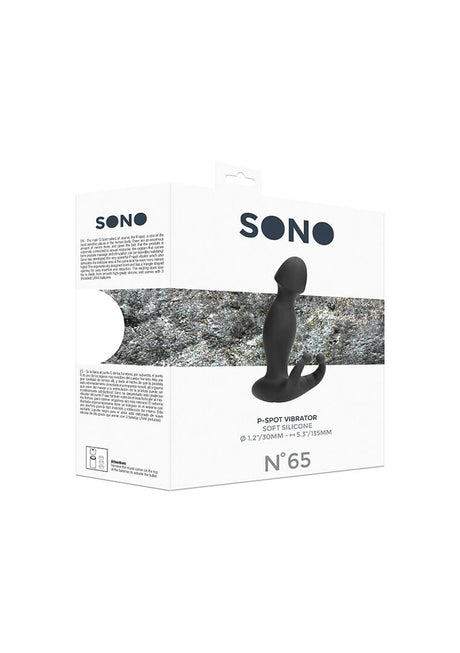 Prostata-Vibrator Sono N°65 Schwarz 13,5 x Ø 3 cm – Ansicht 2