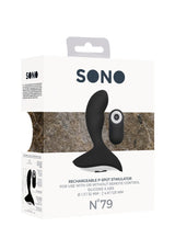 Prostata-Vibrator Sono N°79 Schwarz 8,5 x Ø 3,2 cm – Ansicht 2