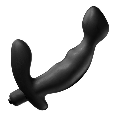 Prostata-Vibrator Tom of Finland P-Spot Vibe mit Vibrokapsel Silikon Schwarz 15,2 x Ø 2,9 cm – Ansicht 3