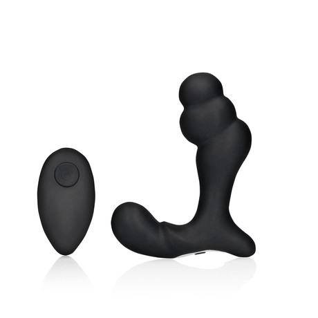 Prostatavibrator Ouch mit Fernbedienung gestapelt 9,6 x Ø 4,3 cm