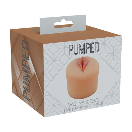 Pumpenhülse Pumped weich Natur 7,5 x 6,5 cm – Ansicht 2