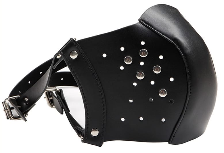 Punk-Maske Schwarz