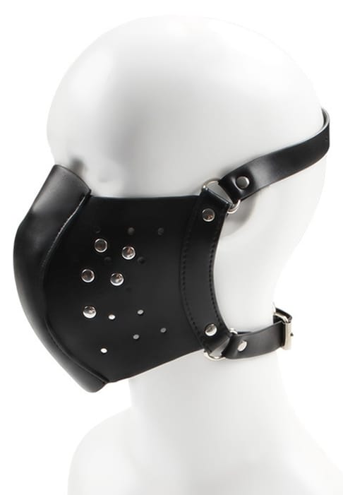 Punk-Maske Schwarz