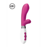 Rabbit-Vibrator Achilles mit Akku Pink 11,5 x 3,5 cm