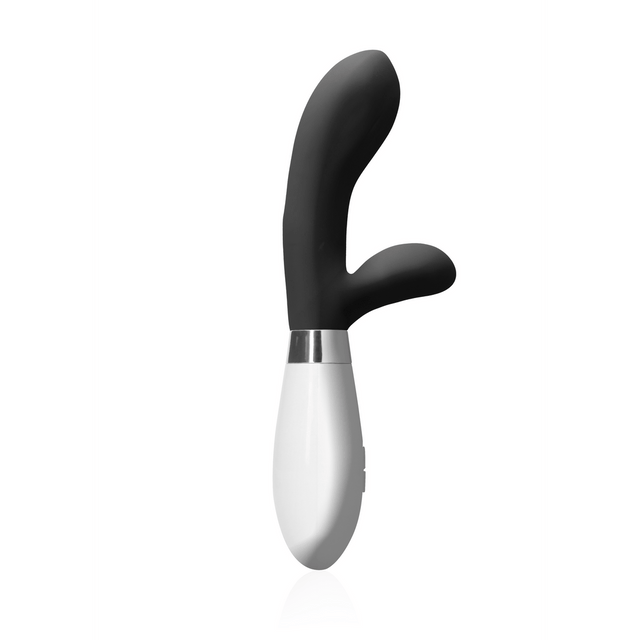 Rabbit-Vibrator Achilles mit zwei AAA-Zellen Schwarz 20,5 x 3,8 cm