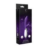 Rabbit-Vibrator Adonis mit Akku Violett 21,8 x 3,5 cm – Ansicht 2