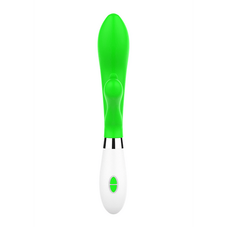 Rabbit-Vibrator Agave mit gefiedertem Arm Grün 23,1 x 3,6 cm – Ansicht 4