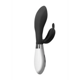 Rabbit-Vibrator Alexios mit Akku Schwarz 12 x 3,8 cm – Ansicht 5