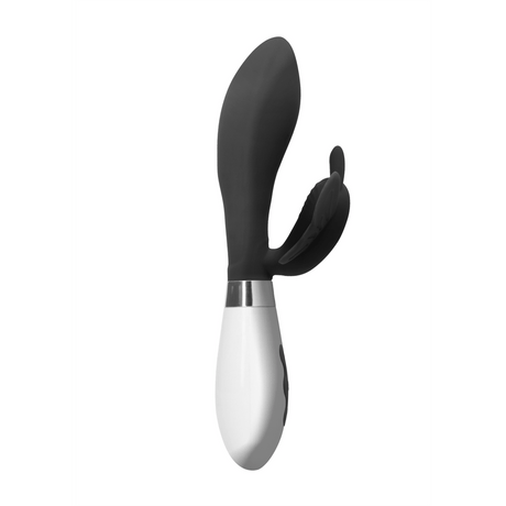 Rabbit-Vibrator Alexios mit Akku Schwarz 12 x Ø 3,8 cm – Ansicht 5