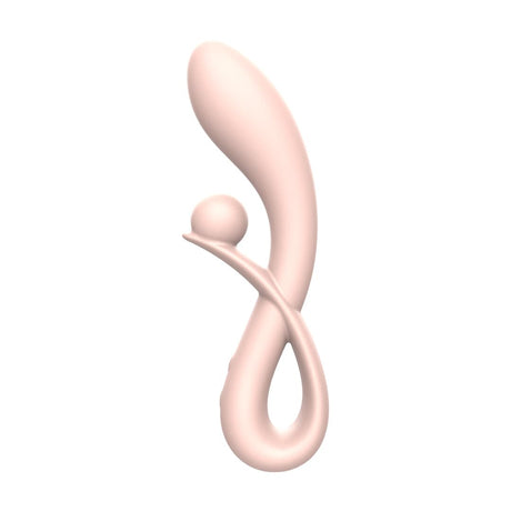 Rabbit-Vibrator Armonia biegsam Pink 19 x 4 cm – Ansicht 4