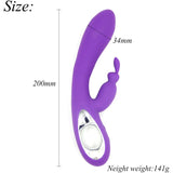 Rabbit-Vibrator Bella Violet Kaninchenzugringvibrator