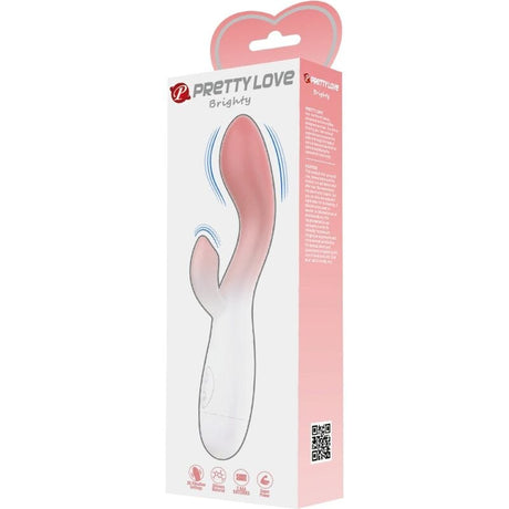 Rabbit-Vibrator Brighty g-Spot + Klitoris-Stimulator 30 Vibrationen Rosa
