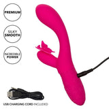 Rabbit-Vibrator Butterfly Kiss Flutter Rosa 9 x 3,25 cm – Ansicht 4