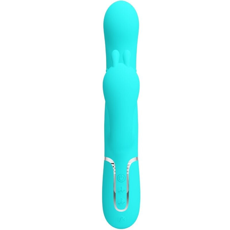 Rabbit-Vibrator Cammy 4 in 1 Multifunktions-Dreifacher Blau
