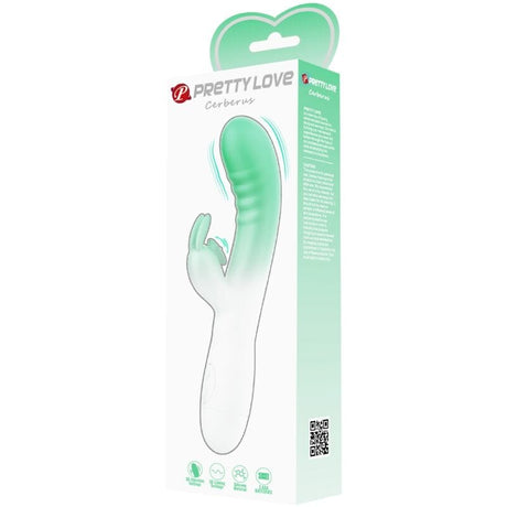 Rabbit-Vibrator Cerberus Rabbit 3o Vibrationen Grün