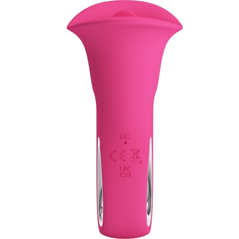 Rabbit-Vibrator Clyde Oralvibrator vibrierende Zunge 12 Vibrationen Rosa – Ansicht 6