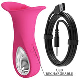 Rabbit-Vibrator Clyde Oralvibrator vibrierende Zunge 12 Vibrationen Rosa – Ansicht 8