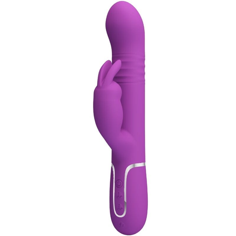 Rabbit-Vibrator Coale 4 in 1 Multifunktions- Lila