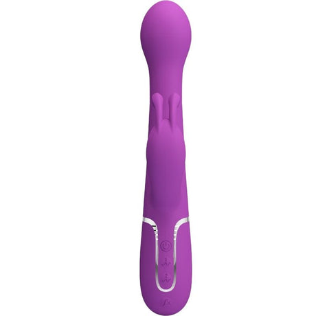 Rabbit-Vibrator Dejon 3 in 1 Multifunktions- Lila