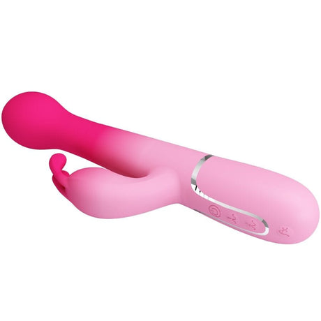 Rabbit-Vibrator Dejon 3 in 1 Multifunktions- Rosa
