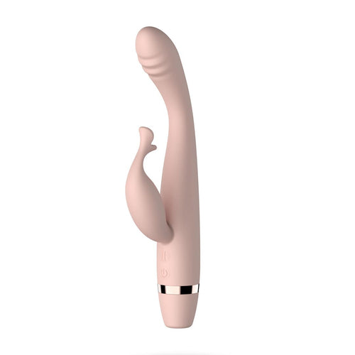 Rabbit-Vibrator Don G-iovanni mit Wellenbewegung Pink 17,5 x 2,5 cm