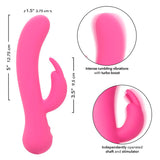 Rabbit-Vibrator First Time Rabbit Wiederaufladbar Rosa 21 cm
