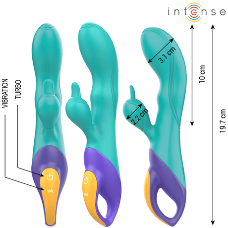 Rabbit-Vibrator Fred Rabbit Blau