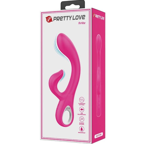 Rabbit-Vibrator Fritz Rabbit 12 Vibrationen Rosa