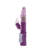 Rabbit-Vibrator GC mit Rotation Violett 22,5 x 3,2 cm – Ansicht 3