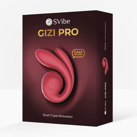 Rabbit-Vibrator Gizi Pro Dreifachstimulator 12 x Ø 3,5 cm – Ansicht 2